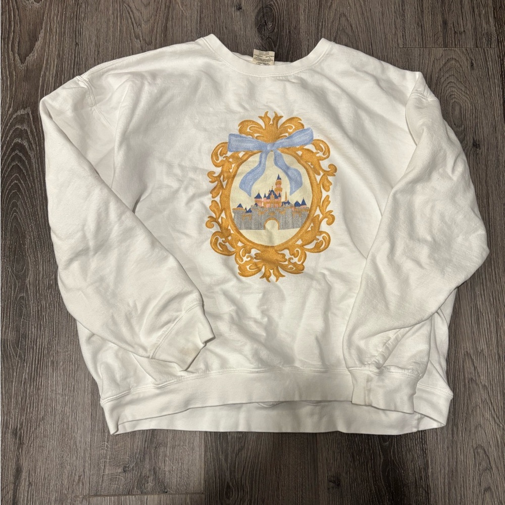 Disneyland Castle Coquette Comfort Colors Sweatshirt
